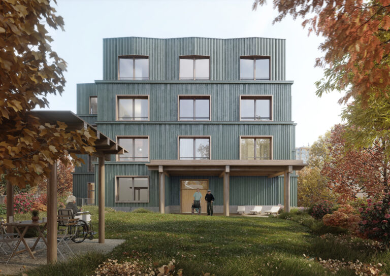 Retirement home in Prague – Žižkov – architectural competition